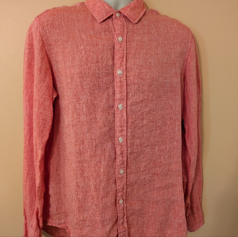 EUC Michael Kors Linen Men's Long Sleeve
